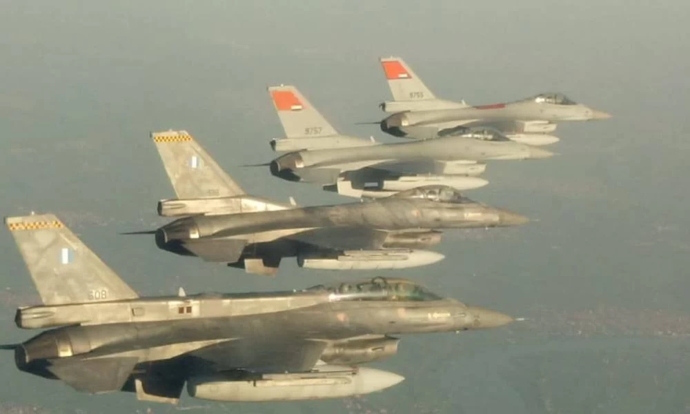 Εναέριο ''τείχος'' από Ελλάδα-Αίγυπτο: Προσομοίωση σαρωτικών πληγμάτων κατά Τουρκίας στην ''ΜΕΔΟΥΣΑ''